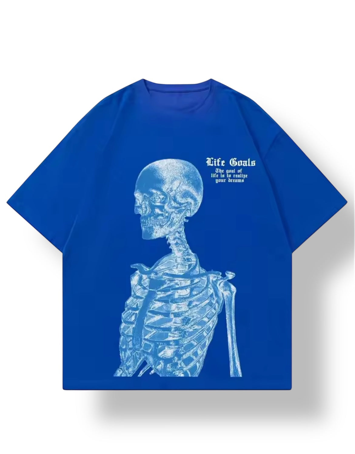 SKELETON GRAPHIC TEE SHIRT
