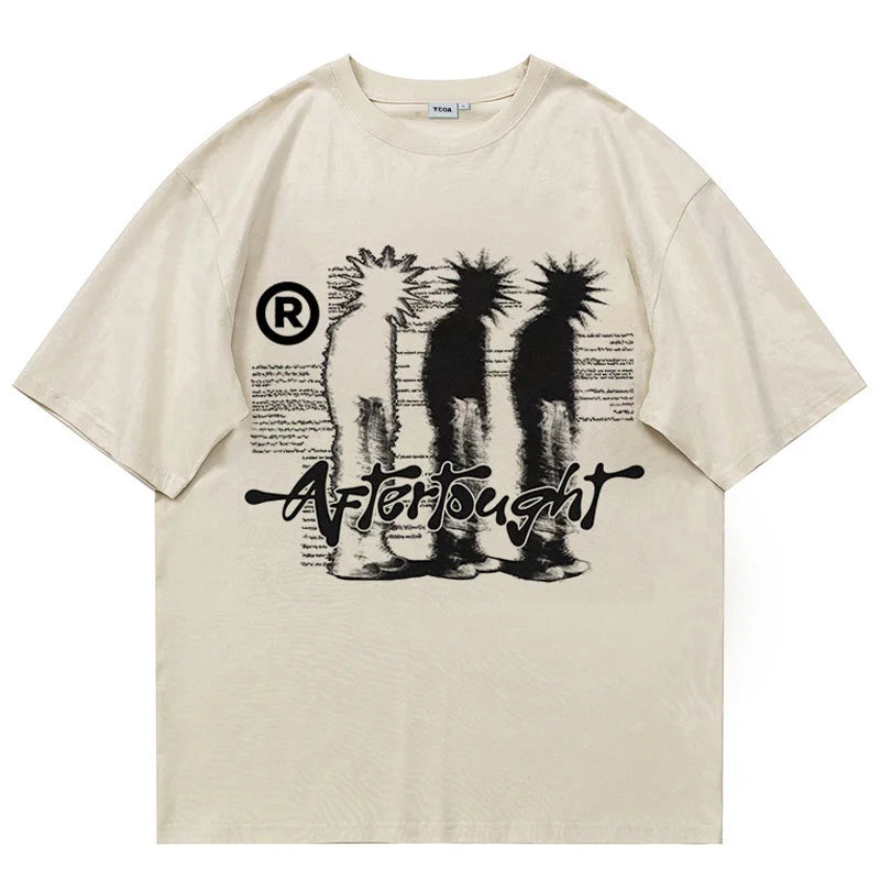 AFTER THOUGHT GRAPHIC TEE SHIRT