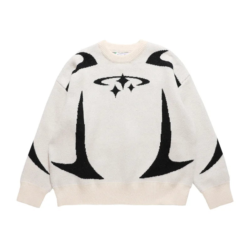STAR KNITTED SWEATER