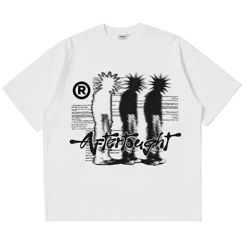 AFTER THOUGHT GRAPHIC TEE SHIRT